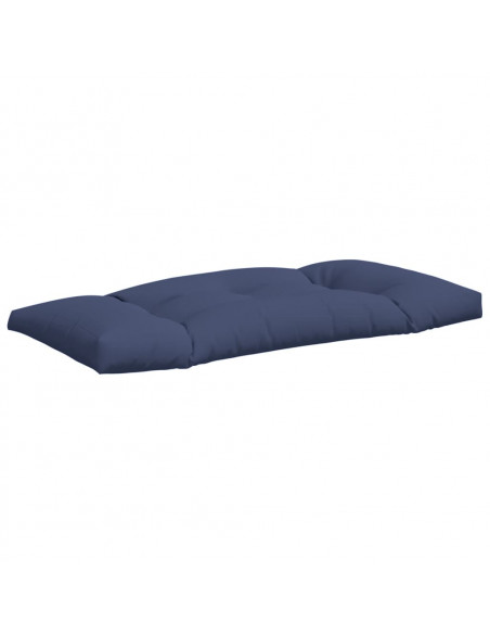 Cuscini per Pallet 2 pz Blu Marino in Tessuto Oxford