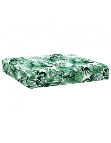 Cuscini per Pallet 2 pz Motivo a Foglie Tessuto