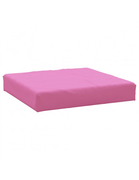 Cuscini per Pallet 2 pz Rosa in Tessuto Oxford