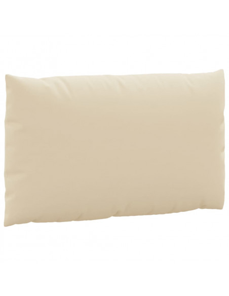 Cuscini per Pallet 3 pz Beige in Tessuto Oxford