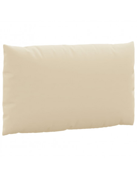 Cuscini per Pallet 3 pz Beige in Tessuto Oxford