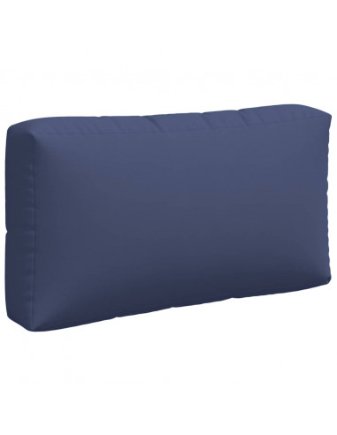 Cuscini per Pallet 3 pz Blu Marino in Tessuto Oxford