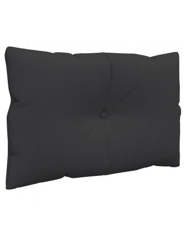 Cuscini per Pallet 3 pz Neri in Tessuto Oxford
