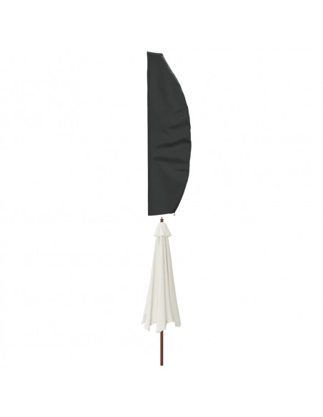 Copertura Ombrellone Giardino Nera 280x30/81/45 cm 420D Oxford