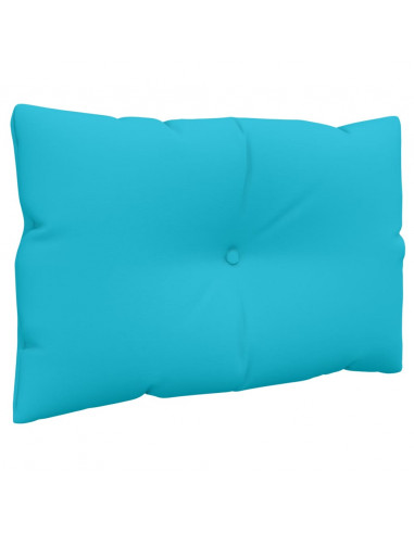 Cuscini per Pallet 3 pz Turchese in Tessuto Oxford