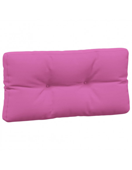 Cuscini per Pallet 5 pz Rosa in Tessuto