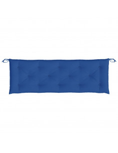 Cuscini per Panca 2 pz Blu 150x50x7 cm in Tessuto Oxford