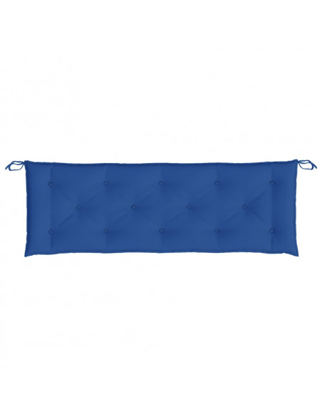 Cuscini per Panca 2 pz Blu 150x50x7 cm in Tessuto Oxford