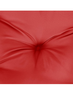 Cuscino per Panca Rosso 100x(50+50)x7cm in Tessuto Oxford 2