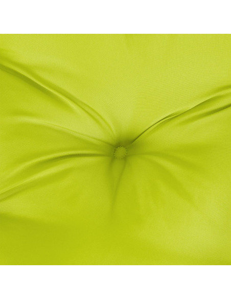 Cuscini per Panca 2 pz Verde Intenso 120x50x7 cm Tessuto Oxford