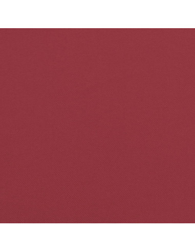 Cuscini per Sedia a Sdraio 2 pz Rosso Vino in Tessuto Oxford