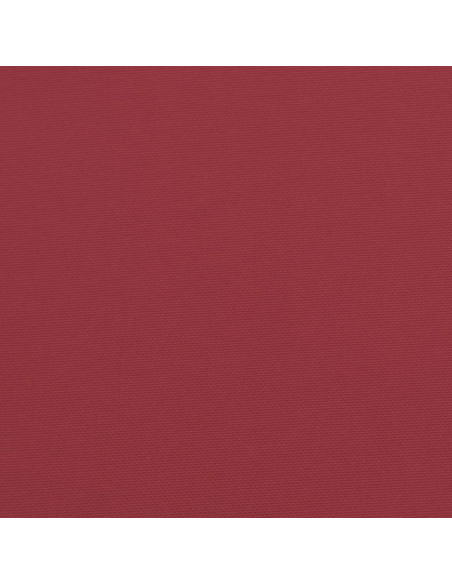 Cuscini per Sedia a Sdraio 2 pz Rosso Vino in Tessuto Oxford