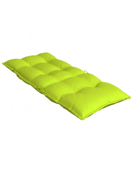 Cuscini Sedia Schienale Alto 6 pz Verde Chiaro Tessuto Oxford