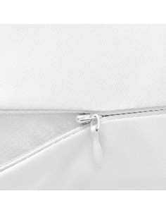 Cuscino Lungo con Traversina Laterale 40x145 cm Bianco