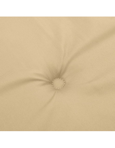 Cuscino Panca da Giardino Beige Mélange 150x50x7 cm in Tessuto