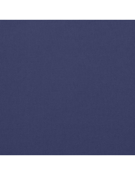 Cuscino Panca da Giardino Blu Marino 200x50x3 cm Tessuto Oxford