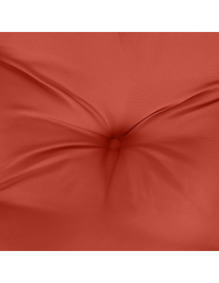 Cuscino Panca Giardino Rosso Mélange 100x50x7 cm Tessuto