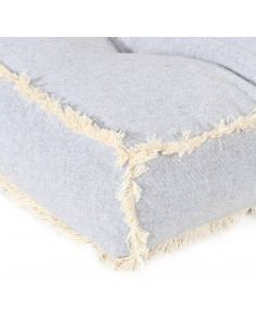 Cuscino per Divano in Pallet Grigio 120x80x10 cm 2