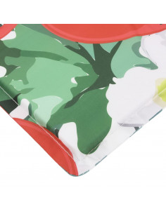 Cuscino per Lettino Multicolore 180x60x4 cm in Tessuto Oxford 2