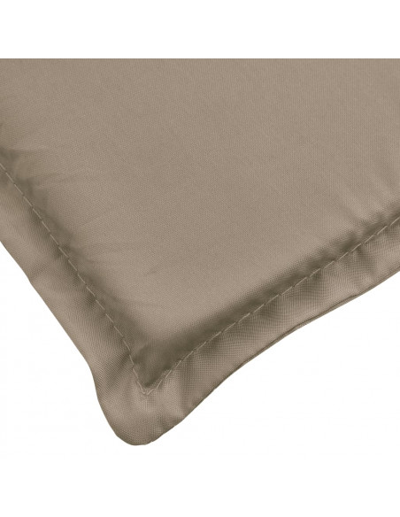 Cuscino per Lettino Tortora 200x50x3 cm in Tessuto Oxford