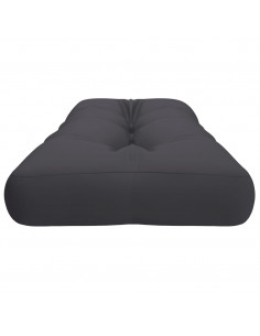 Cuscino per Pallet Antracite 120x40x12 cm in Tessuto 2