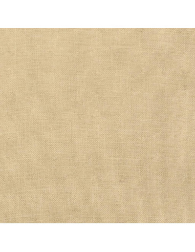 Cuscino per Pallet Beige Mélange 60x60x9,5 cm in Tessuto