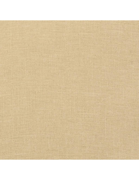 Cuscino per Pallet Beige Mélange 60x60x9,5 cm in Tessuto