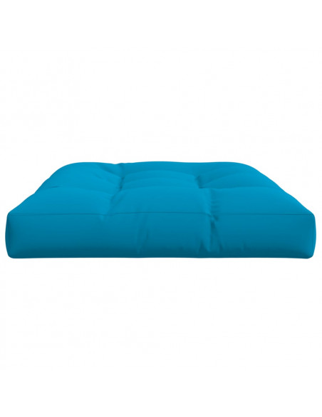 Cuscino per Pallet Blu 120x80x12 cm in Tessuto
