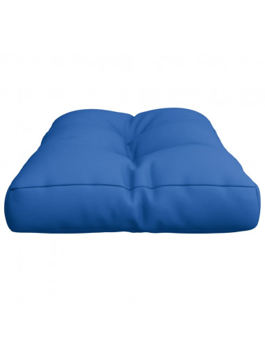 Cuscino per Pallet Blu Reale 70x40x12 cm in Tessuto