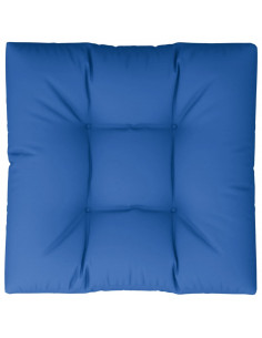 Cuscino per Pallet Blu Reale 80x80x12 cm in Tessuto 2