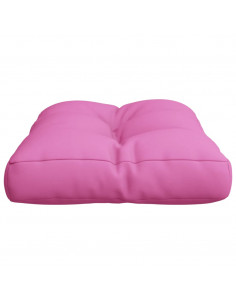 Cuscino per Pallet Rosa 50x40x12 cm Tessuto