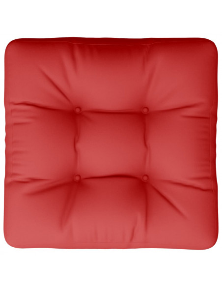 Cuscino per Pallet Rosso in Tessuto