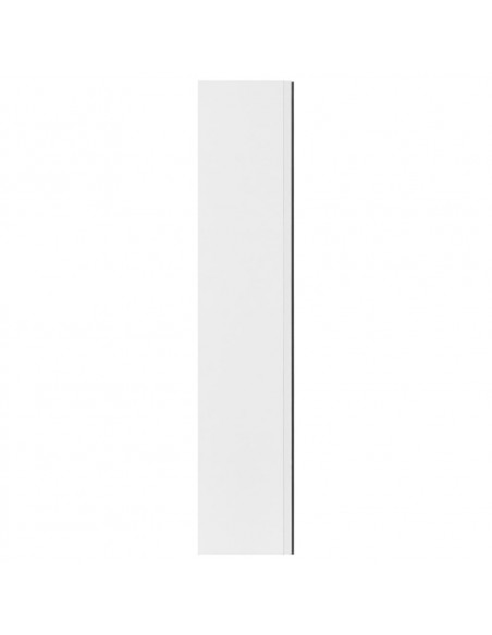 Armadietto a Specchio Bianco 60x15x75 cm in MDF