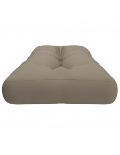 Cuscino per Pallet Tortora 120x40x12 cm in Tessuto 2