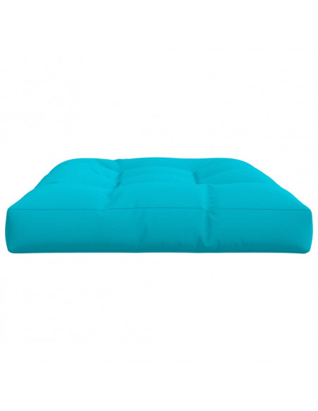 Cuscino per Pallet Turchese 120x80x12 cm in Tessuto