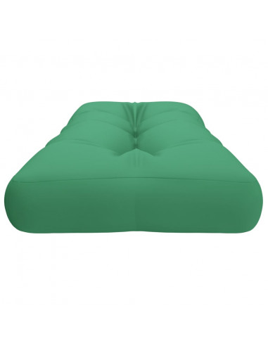 Cuscino per Pallet Verde 120x40x12 cm in Tessuto