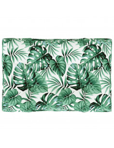 Cuscino per Pallet Verde 120x80x12 cm in Tessuto