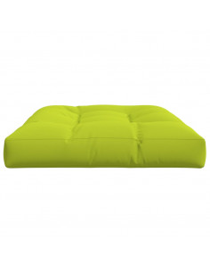 Cuscino per Pallet Verde Brillante 120x80x12 cm in Tessuto 2