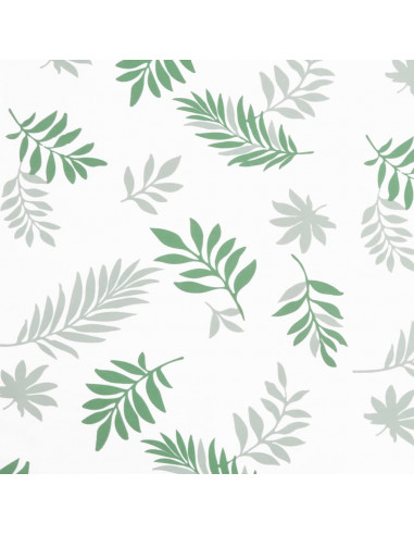 Cuscino per Panca a Foglie 100x50x7 cm in Tessuto Oxford