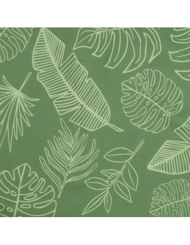 Cuscino per Panca a Foglie 180x50x7 cm in Tessuto Oxford