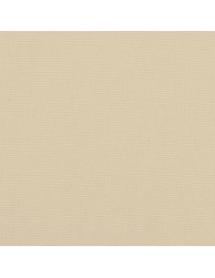 Cuscino per Panca Beige 100x50x7 cm in Tessuto Oxford