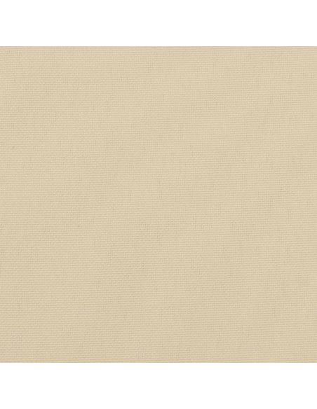 Cuscino per Panca Beige 110x50x7 cm in Tessuto Oxford