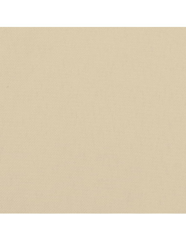 Cuscino per Panca Beige 120x50x7 cm in Tessuto Oxford