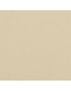 Cuscino per Panca Beige 180x50x7 cm in Tessuto Oxford