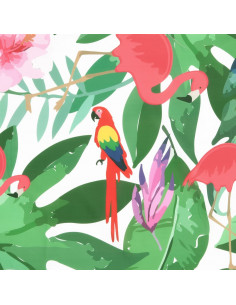 Cuscino per Panca da Giardino Multicolore 200x50x3cm in Tessuto