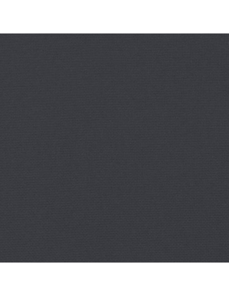 Cuscino per Panca Nero 100x50x7 cm in Tessuto Oxford