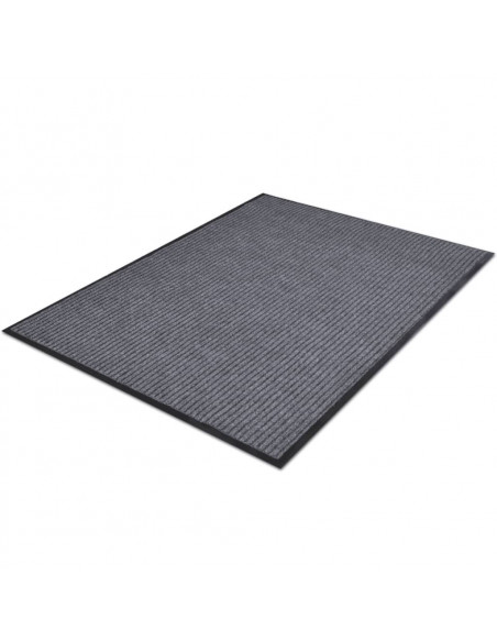 Zerbini in PVC 4 pz Grigi 90x60 cm