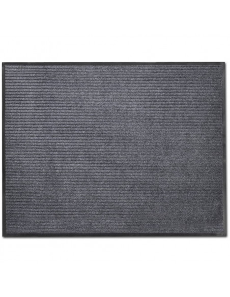 Zerbini in PVC 4 pz Grigi 90x60 cm
