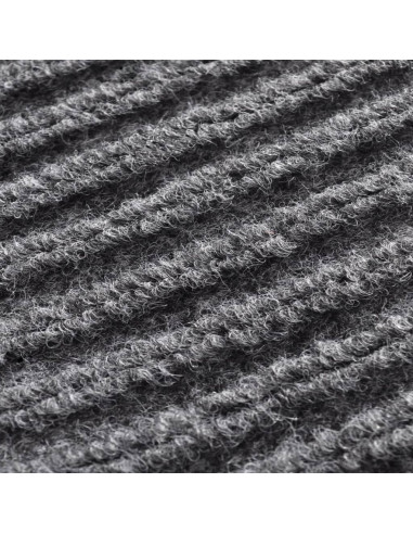 Zerbini in PVC 4 pz Grigi 90x60 cm