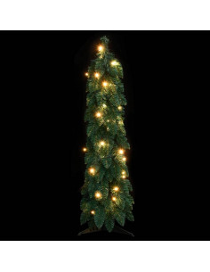 Albero di Natale Artificiale Preilluminato con 45 LED 90 cm 2